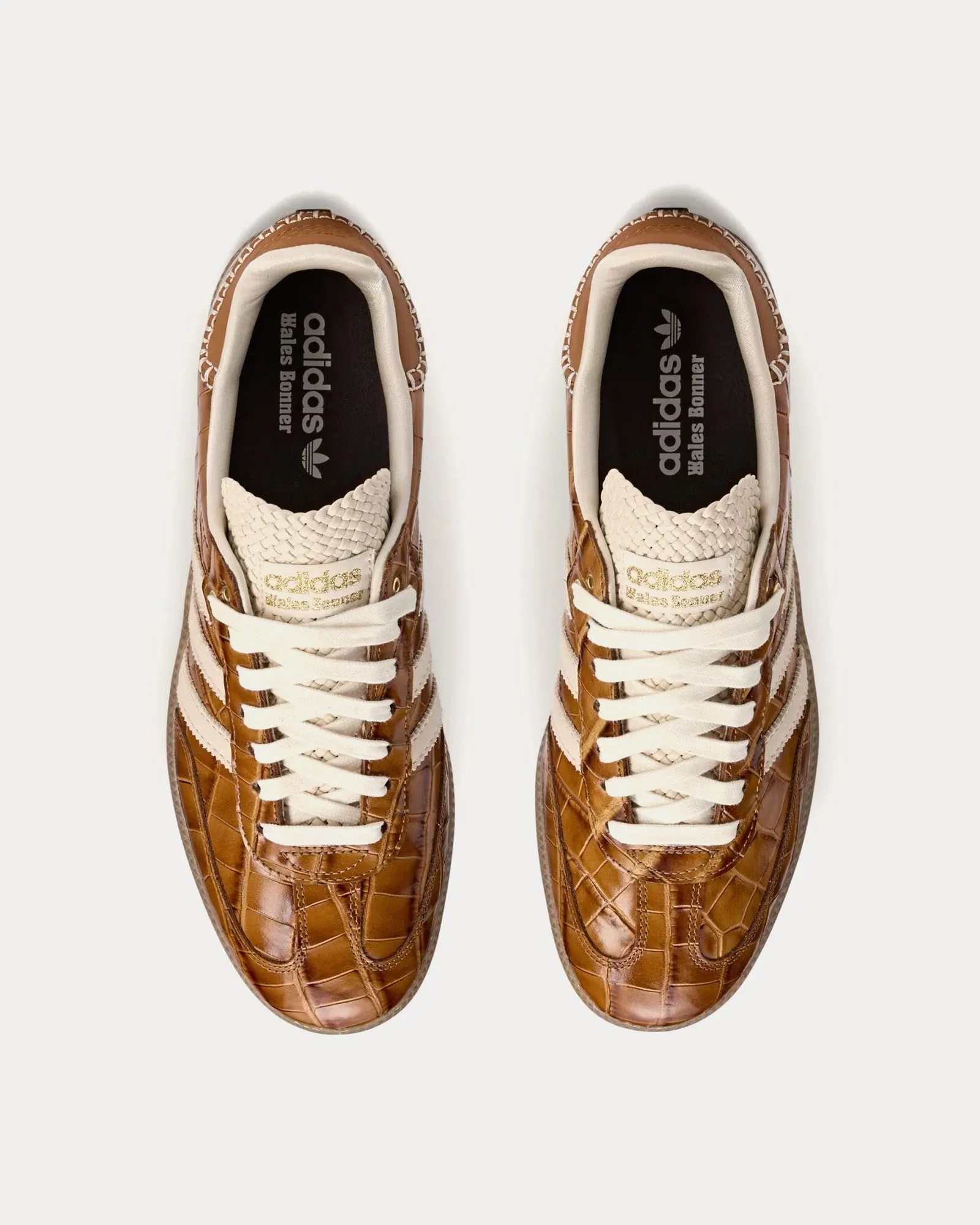 Samba Supplier Colour / Wonder White / Night Brown Low Top Sneakers