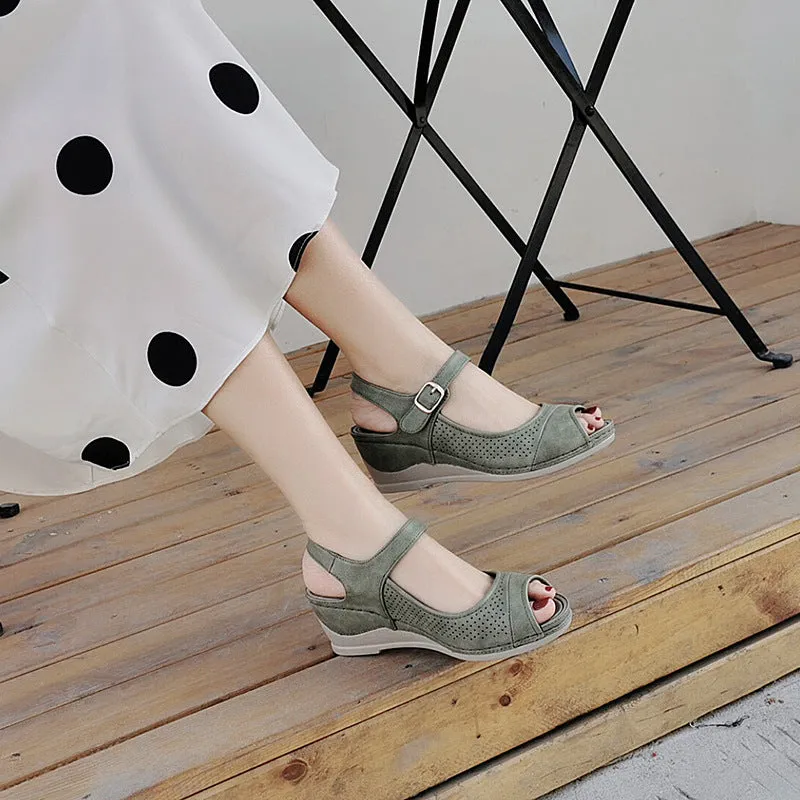 SIKETU | Comfortable Wedge Sandals for Bunions