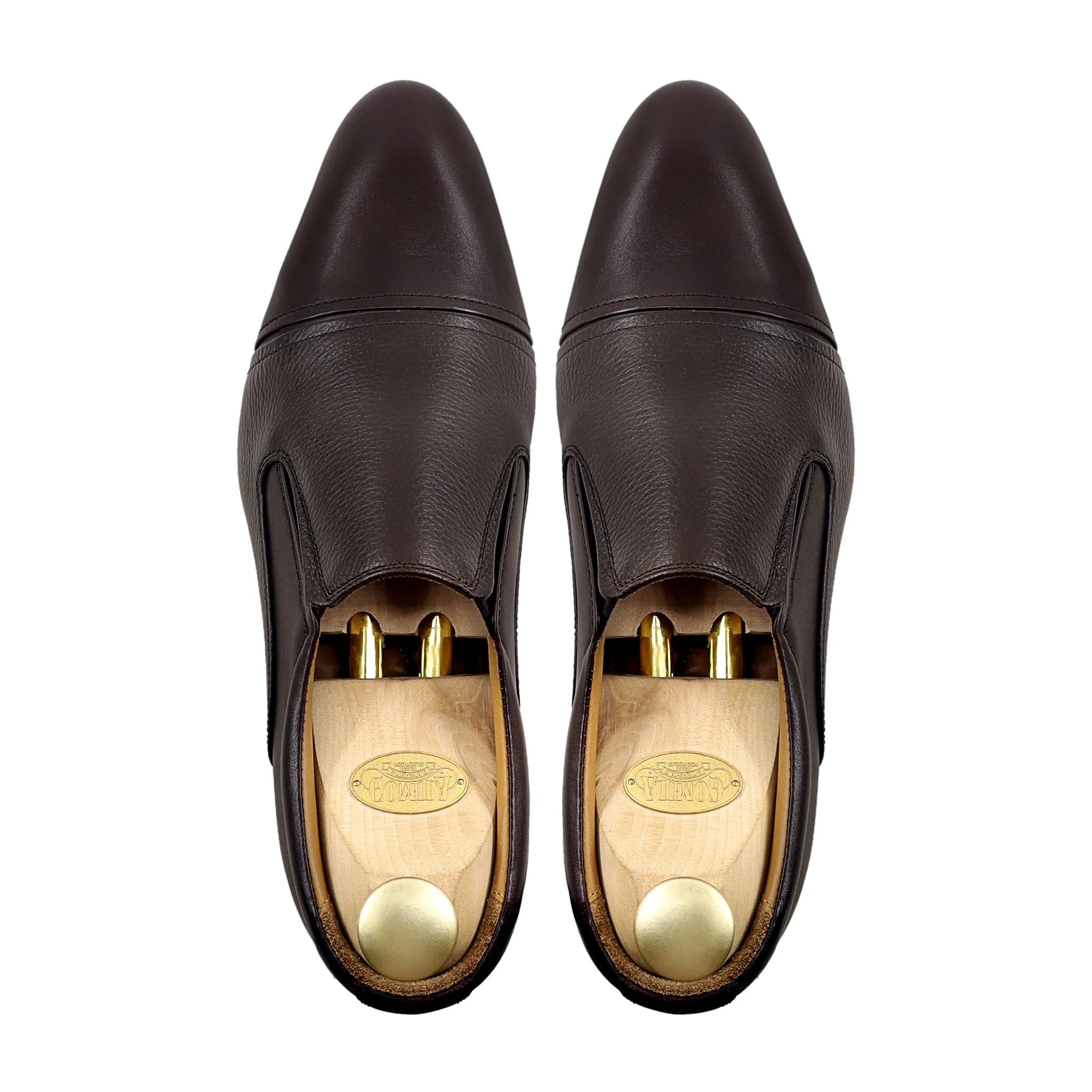 Spear - Men's Dark Brown Calf Leather Loafer
