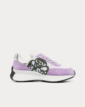 Sprint Runner Purple / White Low Top Sneakers