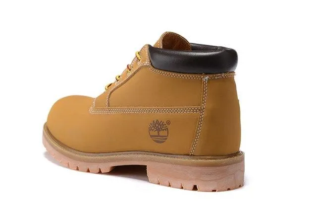Tim Premium Wheat Nubuck Waterproof Chukka Boots