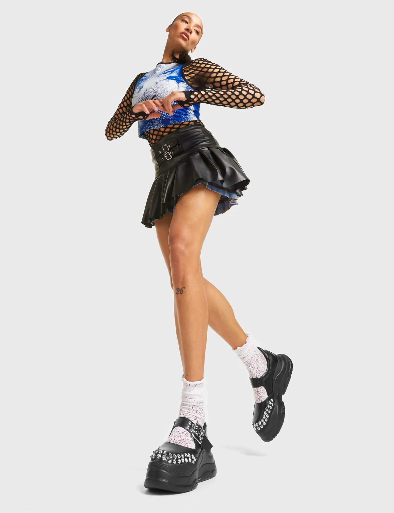 Up To My Neck Chunky Platform Sneakers