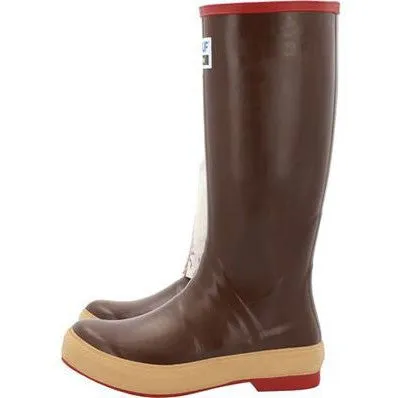 Xtratuf Women's Fishe Wear 15" Waterproof Legacy Work Boot -Brown- XWL9LOB