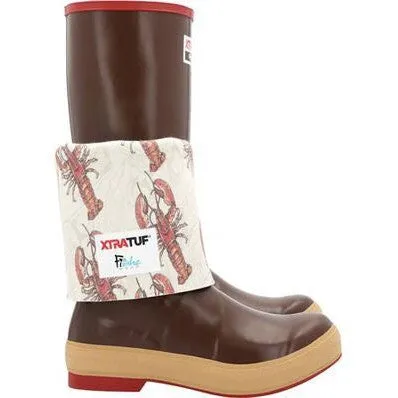 Xtratuf Women's Fishe Wear 15" Waterproof Legacy Work Boot -Brown- XWL9LOB